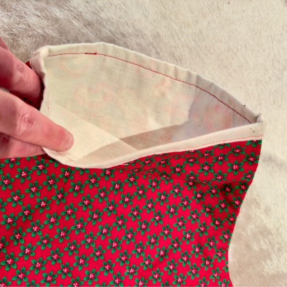 Shabby Cottage Christmas Stocking - Set of 2 Stockings - Picture 9 of 16